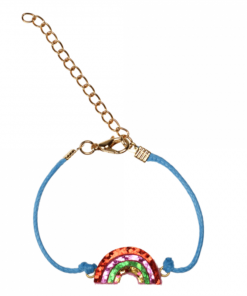 Детска гривна за момиче Дъга Rex London. Чудесен начин да обновите гардероба на момиченцето си. Можете да направите комплект с фибички от същата га