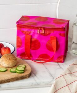 Детска термо чанта за обяд в розов цвят Rex London