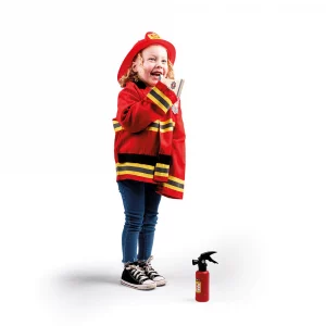 Детски карнавален костюм на Пожарникар Bigjigs