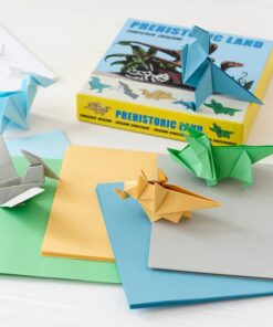 Детски комплект за оригами Праисторическа земя
