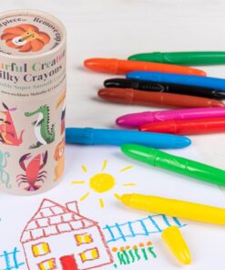 Детски комплект пастели в тубичка Цветни създания Rex London