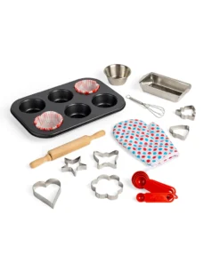 Детски метален комплект за печене на сладкиши Bigjigs