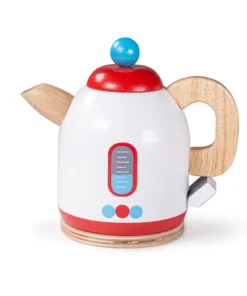 Дървен детски чайник за детска кухня за игра Bigjigs