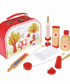 Дървен лекарски комплект Горски приятели Rex London