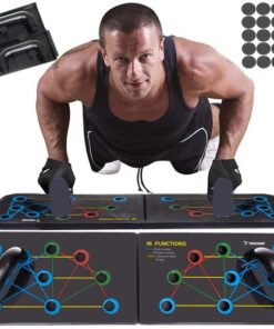 Дъска за упражнения с дръжки за лицеви опори