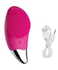 Звуков масажор с четка за почистване на лице