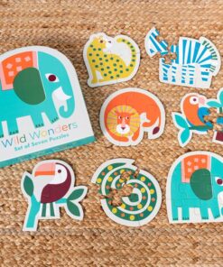 Комплект пъзели с принт Диви чудеса 7 бр Rex London