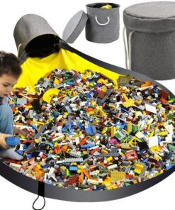 Кош за малки детски играчки с постелка Kruzzel