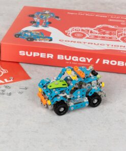 Метален конструктор за деца Робот и Бъги Rex London