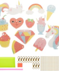 Мозайка с диаманти и ключодържатели Kruzzel