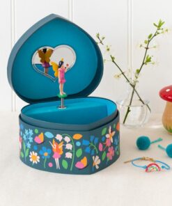 Музикална кутия за бижута Фея в градината Rex London
