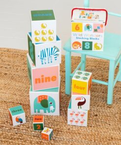 Образователни детски кубчета Диви чудеса Rex London