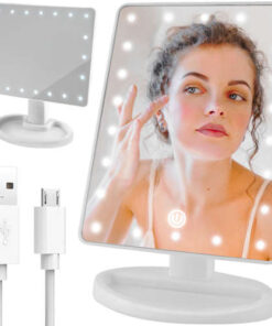 Огледало за гримиране с LED осветление Soulima