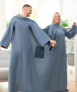 Одеяло за двама с ръкави и джоб InnovaGoods