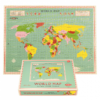 Пъзел Карта на света от 1000 части Rex London