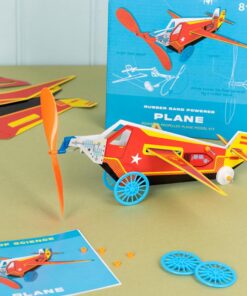 Самолет с ластик Комплект Направи си сам Rex London