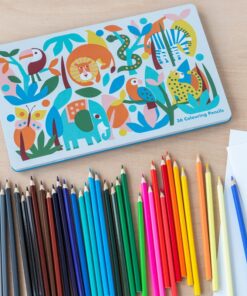 Цветни моливи за деца Диви чудеса 36 броя Rex London