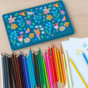 Цветни моливи за деца Фея в градината 36 броя Rex London