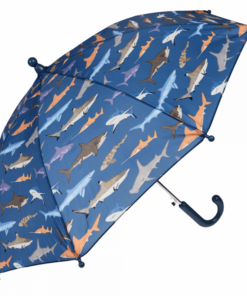 Чадър за деца с принт Акули Rex London