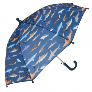 Чадър за деца с принт Акули Rex London