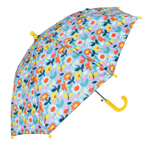 Чадър за деца с принт на цветя и пеперуди Rex London