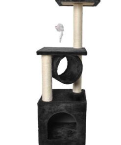Черно котешко дърво катерушка 90 см.