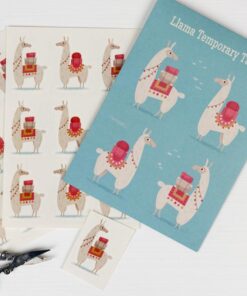 Временнни татуировки за деца Ламата Доли Rex London