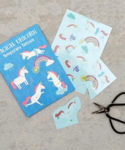 Временнни татуировки за деца Магически еднорог Rex London