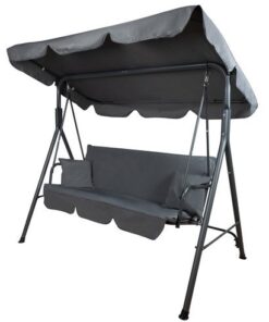 Градинска люлка със сенник за 3 човека Malatec