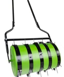 Градински валяк за трева с шипове аератор