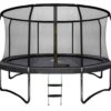 Градински трамплин с мрежа и стълба 427cm Malatec
