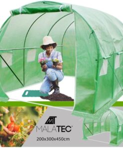 Градински тунел оранжерия 4.5x3x2m Malatec