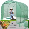 Градински тунел оранжерия с фолио 2x2x2m Malatec