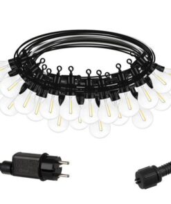 Декоративна градинска гирлянда с 20 LED крушки 10m