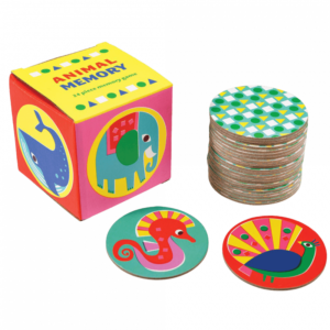 Детска игра за памет с карти Животни Rex London