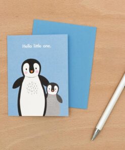Детска картичка Пингвини Rex London