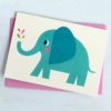 Детска картичка Слончето Елвис Rex London