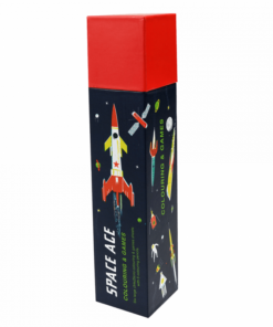 Детски комплект за оцветяване Космическа ера Rex London