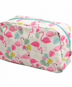 Детски несесер с принт Фламинго Rex London