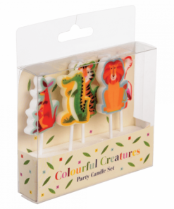 Детски парти свещички за рожден ден Цветни създания Rex London