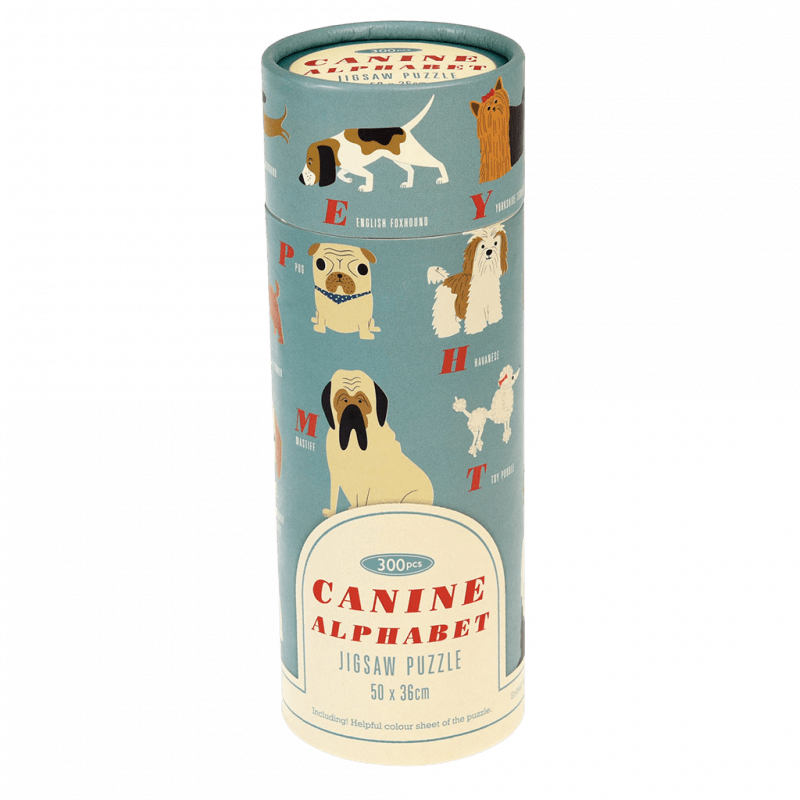 Детски пъзел в тубус Кучешка азбука Rex London 4