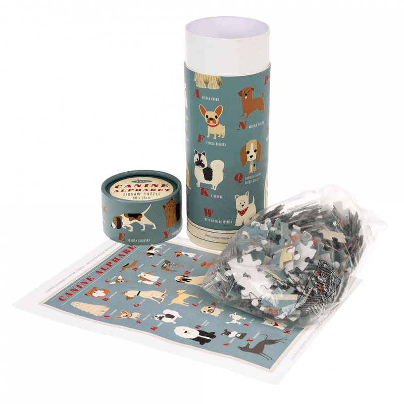 Детски пъзел в тубус Кучешка азбука Rex London 5