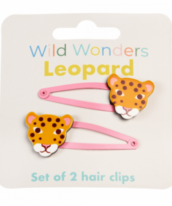 Детски фибички за коса с леопардче Rex London