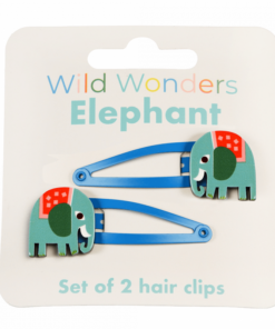Детски фибички за коса със слонче Rex London