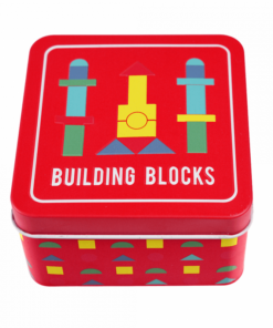 Дървен детски конструктор в кутия Rex London