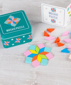 Дървен конструктор Мозайка Rex London