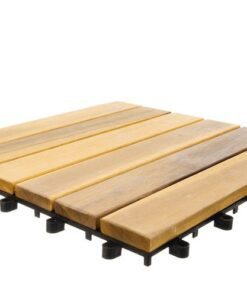 Дървени дъски поставка за градина 10 части Malatec