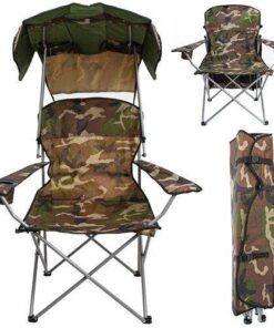 Камуфлажен стол за риболов Панама сгъваем