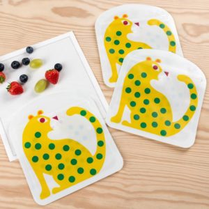 Комплект пликове за детска закуска Леопард Rex London
