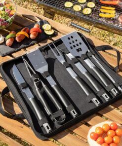 Комплект прибори за барбекю 12 части InnovaGoods